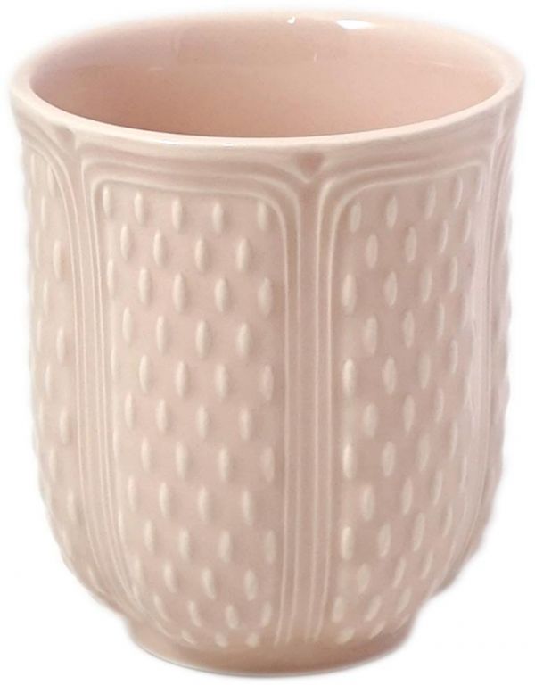 Чашка чайная без ручки ROSE POUDRE PONT AUX CHOUX GOBELETS A THE, 270 мл, - В 9,5 см, GIEN