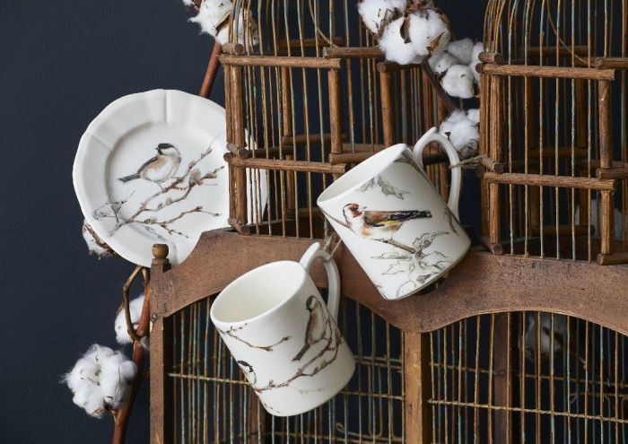 Кружка LES OISEAUX DE LA FORET, 25,5 cl - H 9,5 cm GIEN