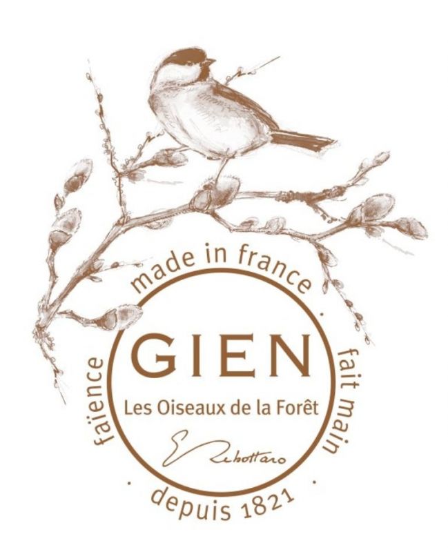 Кружка LES OISEAUX DE LA FORET, 25,5 cl - H 9,5 cm GIEN