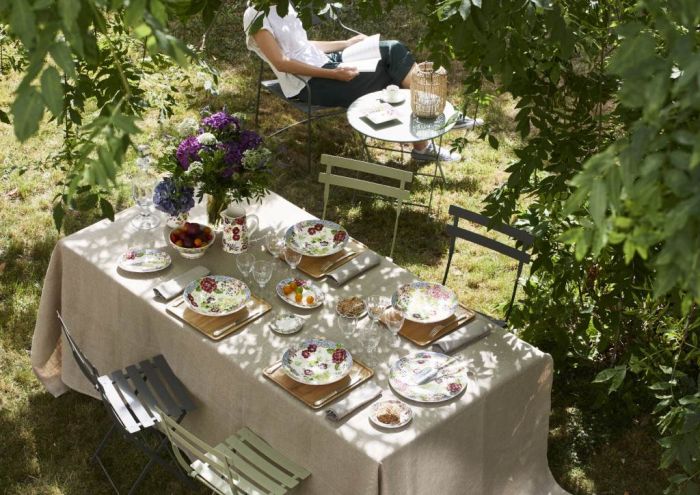 Скатерть MILLEFLEURS, 170 X 170 см GIEN