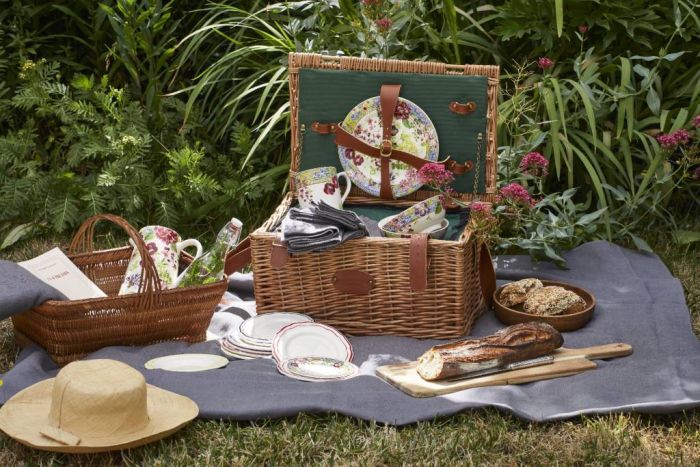 Тарелка десертная набор 4 ШТ.., MILLEFLEURS, Д 22 см GIEN