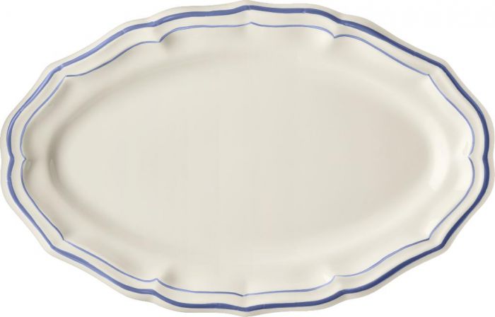 БЛЮДО ОВАЛЬНОЕ GIEN FILET BLEU, 41 X 26 см. 1540COV622