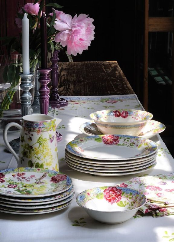 Блюдо круглое MILLEFLEURS, Д 31 см GIEN