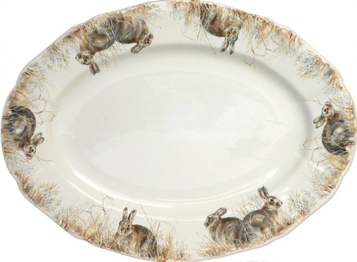 Блюдо овальное SOLOGNE, 39,3 X 29 см,, GIEN