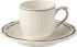 Чашка с блюдцем для эспрессо 85 мл., Д14см., FILET TAUPE, GIEN, 1692PTCA26