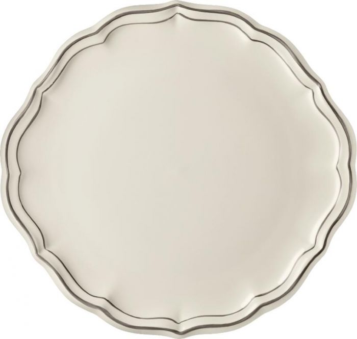 Блюдо для торта 31,7 см., FILET TAUPE, GIEN, 1692BPGA22