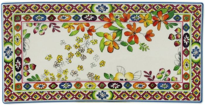 Блюдо прямоугольное 19,3 X 10 см,,, BAGATELLE, GIEN