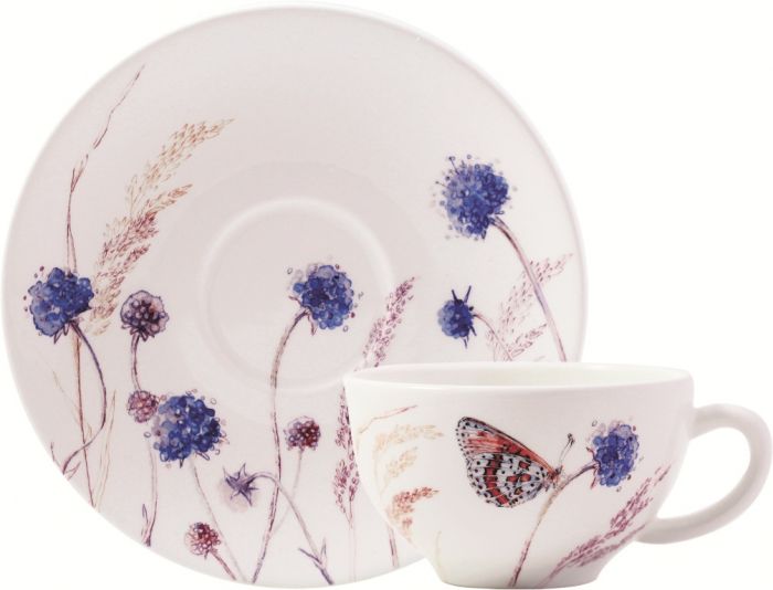 Чайная пара  AZUR, 255 мл,,, Д 18 см,, GIEN