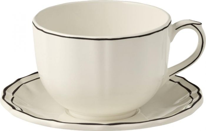 Чайная пара FILET MANGANESE, '500 мл,, Д  18,5 см,, GIEN