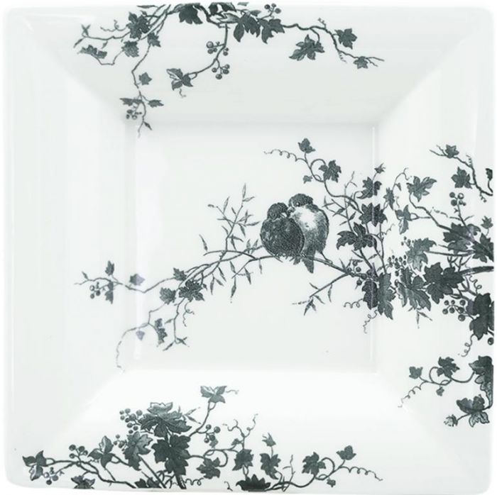 Блюдо квадратное LES OISEAUX, 17 X 17 cm GIEN