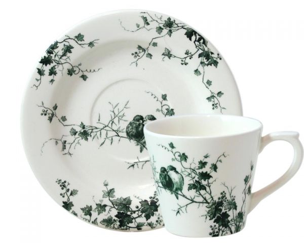 Чайная пара  LES OISEAUX, 250 мл, Д17 cm GIEN