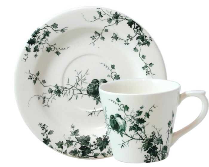 Чайная пара  LES OISEAUX, 250 мл, Д17 cm GIEN