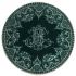 Тарелка  для сладостей Монограмма  LES DEPAREILLEES VERT, Д  12,8 см,, GIEN