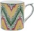 Кружка зигзаг DOMINOTE, 25,5 cl - H 9,5 cm GIEN