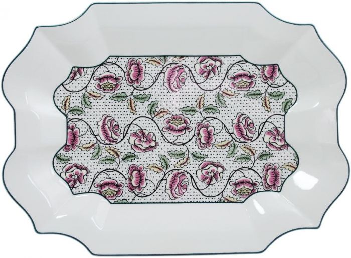 Блюдо  прямоугольное DOMINOTE, 45 X 36 cm GIEN