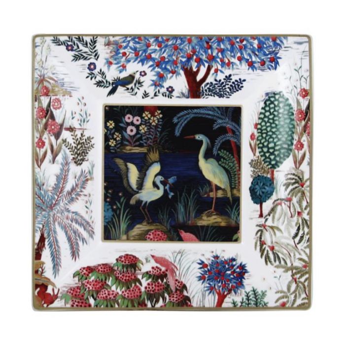 Блюдо под фрукты / сладости  LE JARDIN DU PALAIS, 17 X 17 см,, GIEN