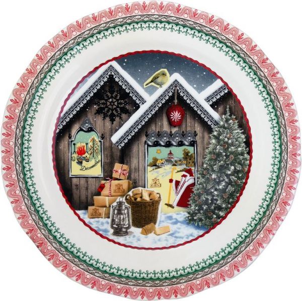 Тарелка десертная Nol Chalet 2020 , 22,5 см., GIEN