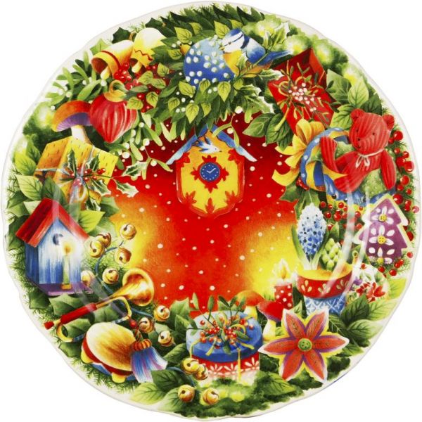 Тарелка десертная Ferie de Nol 2020 , 22,5 см., GIEN, 2000SD2048