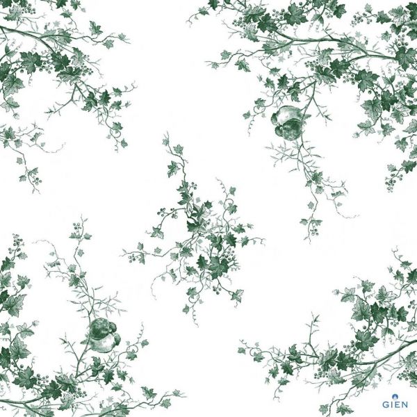 Салфетки бумажные , в упаковке 20 ШТ.., LES OISEAUX, 33 X 33 cm GIEN