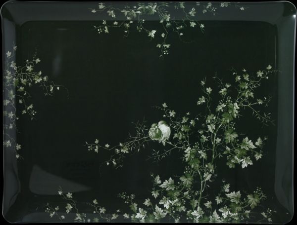 Поднос , акрил,  LES OISEAUX, 37 X 28,3 cm GIEN