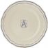 Тарелка обеденная "A", FILET MANGANESE MONOGRAMME, Д 26 cm GIEN